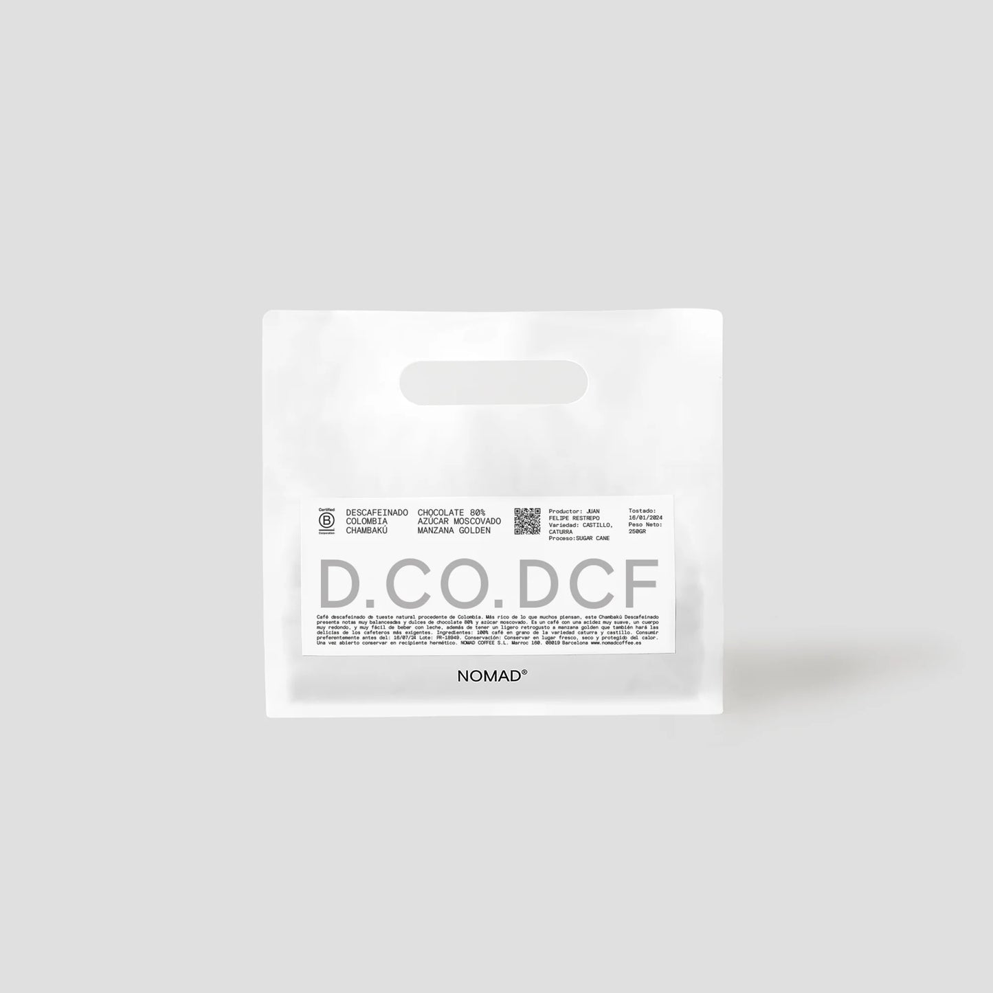 Colombia CHAMBAKU DECAF Espresso