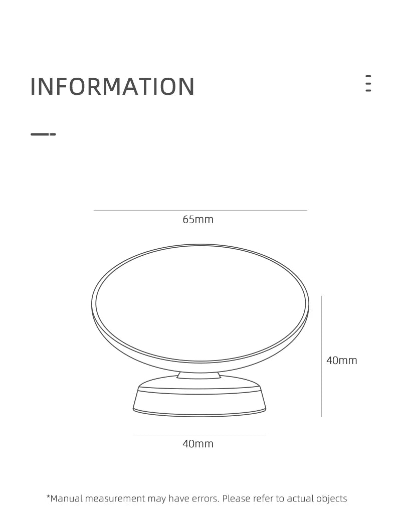 Coffee Extraction Observation Mirror