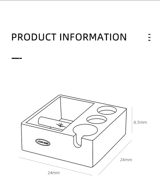 Multi-functional Knock Residue Box