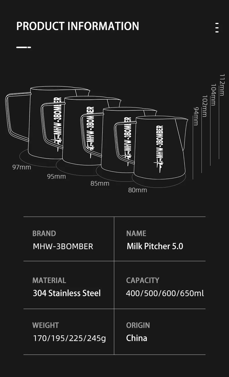 Milk pitcher 5.0