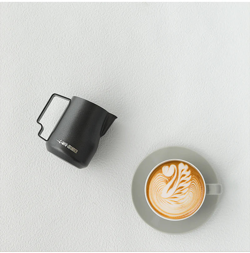 Turbo milk pitcher
