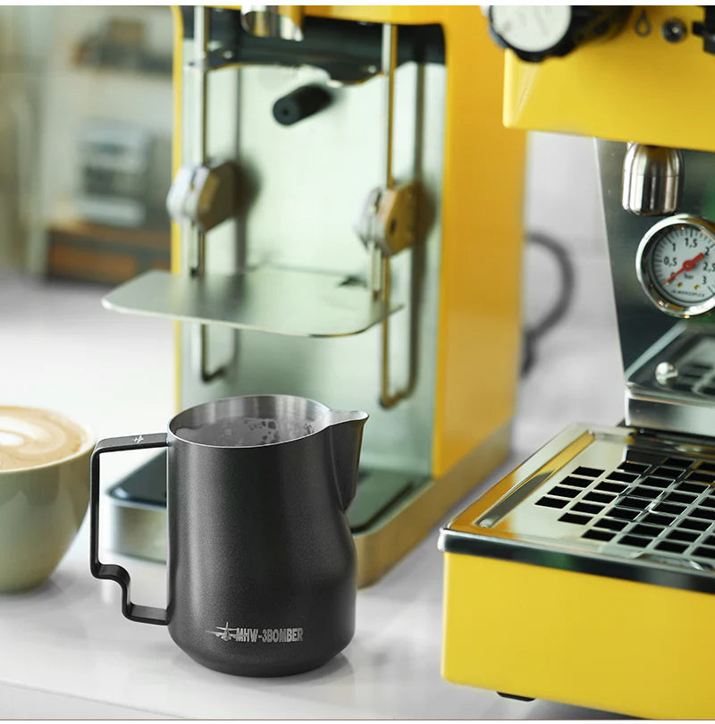 Turbo milk pitcher