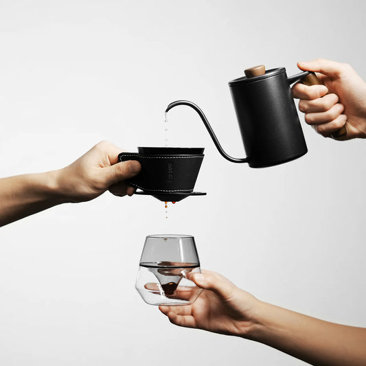 Meteorite Dripper-Obsidian Black