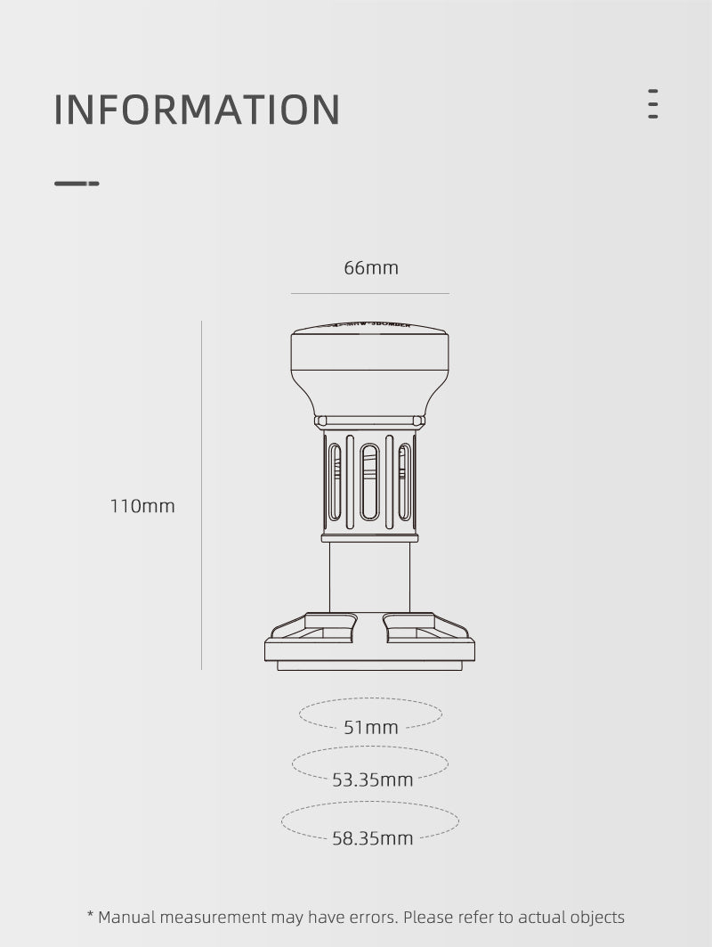 Yu Series - Impact Tamper