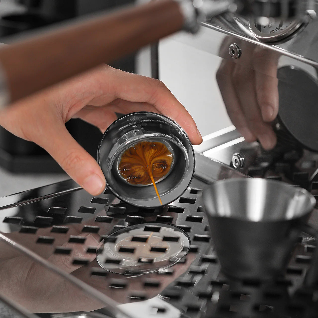 Coffee Extraction Observation Mirror