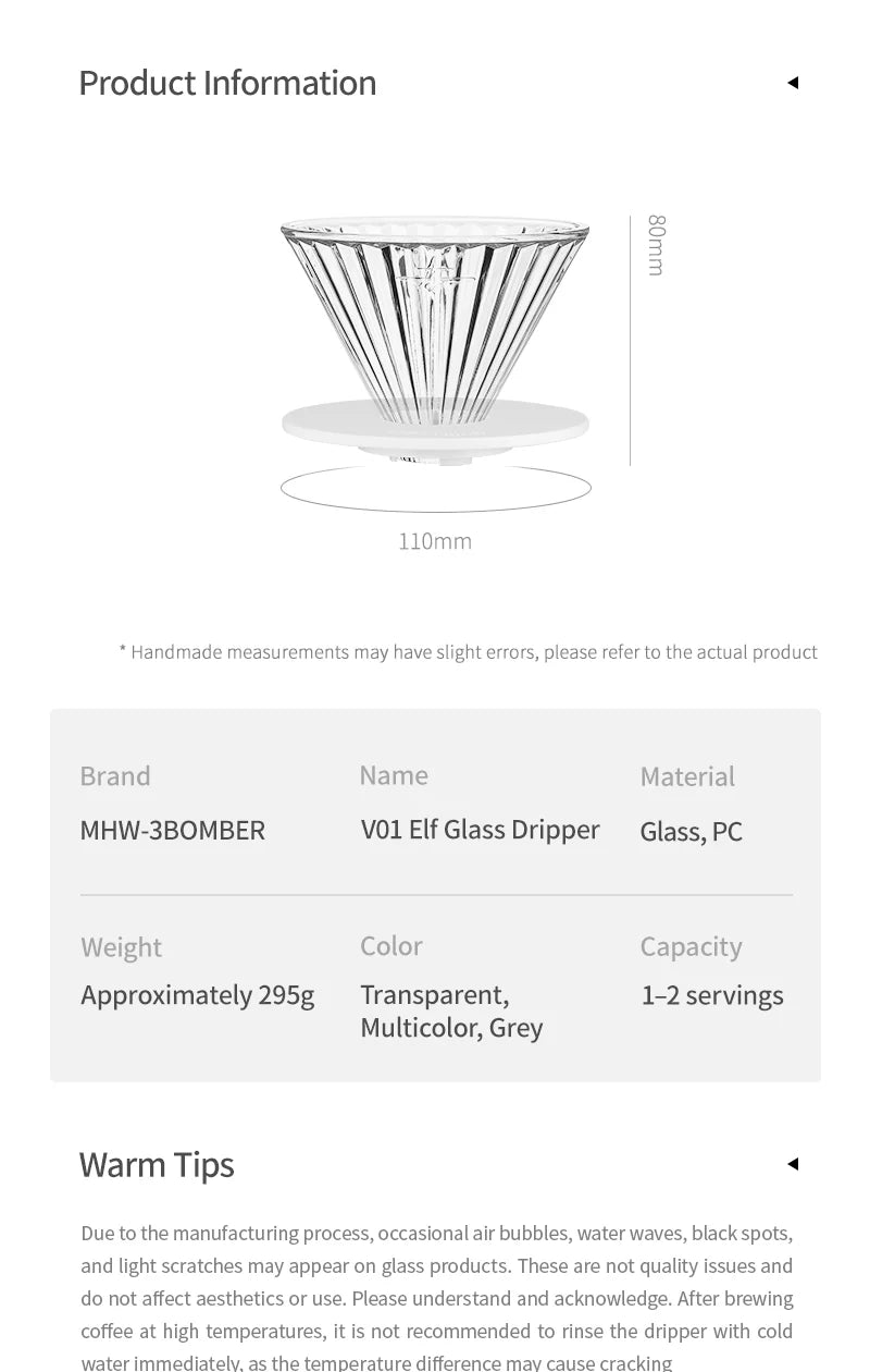Elf Glass Dripper